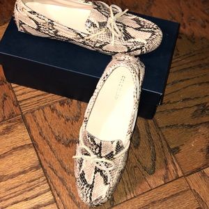 Snake Print Cole Haan Loafers